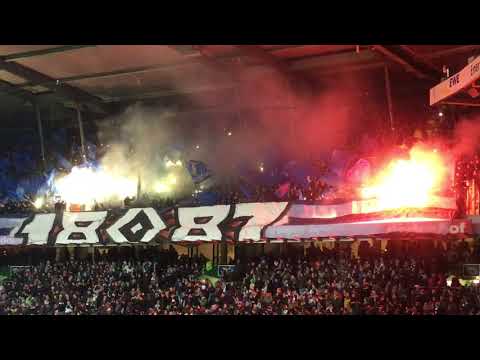 Pyro-Ärger- Nordderby: Werder Bremen - Hamburger SV - 24.02.2018