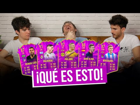 VALVERDE, HAALAND, LAUTARO... REACCIONANDO a las FUTURAS ESTRELLAS de FIFA 20