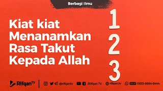 Download lagu Kiat kiat Menanamkan Rasa Takut Kepada Allah - Ustadz Ahmad Zainuddin Al Banjary mp3