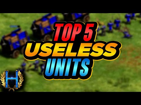 Top 5 Most Useless Units In AoE2