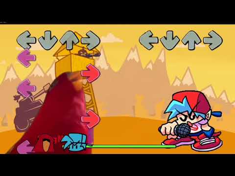 FNF красный попугай VS бойфренд