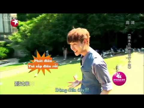 [LoveLayVN] [Vietsub] 150913 Lay Vs Chim Bồ Câu - Go Fighting Episode 11 BTS