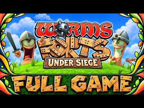 Worms Forts: Under Siege — Full Game (No Commentary)