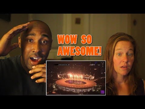 Cuplikan Kemeriahan Opening Ceremony Asian Games 2018 | Reaction