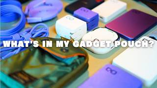 【What's in my gadget pouch?】小さめにこだわったガジェットポーチの中身をご紹介！