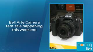 Bell Arte Camera tent sale happening this weekend
