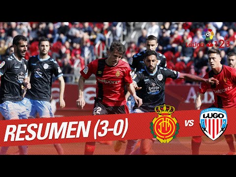 Resumen de RCD Mallorca vs CD Lugo (3-0)