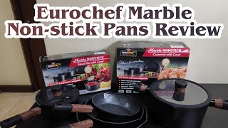 Eurochef Marble Non-stick Pans Review (Tagalog) - Raising Asher