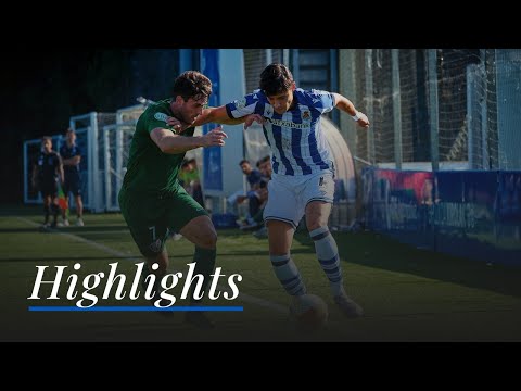 HIGHLIGHTS | 3ª RFEF 25-26 | J4 | Real Sociedad C 1-0 Deportivo Alavés C | Zubieta