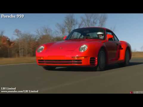 Thumbnail for Lamborghini Diablo vs Porsche 959 vs Ferrari F40 Sound Exhaust Acceleration Dr by Porsche 959