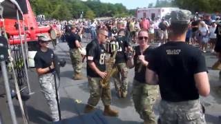 2016 Sep 10 Rice vs Army - Benny Havens Band & Hellcats pregame Uptown Funk