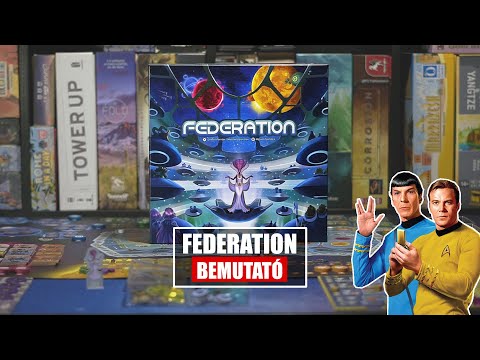 Galaktikus Szenátus az asztalon | Federation társasjáték bemutató - :: DRAFT :: Társasjáték vlog