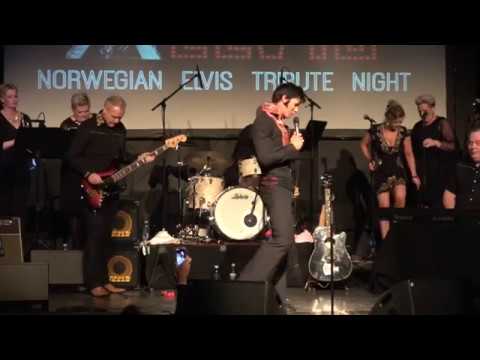 Tony Nilsson at Norwegian Elvis tribute night with dElvis Morgan band