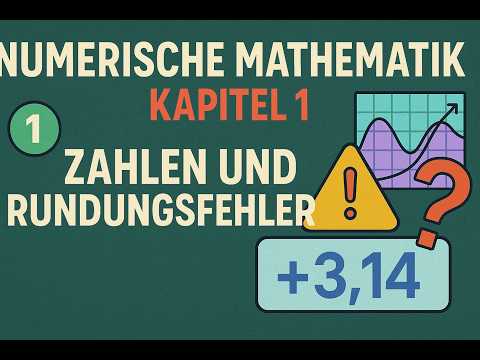 Numerische Mathematik Kapitel 1: Zahlen und Rundungsfehler – Die Basis verstehen