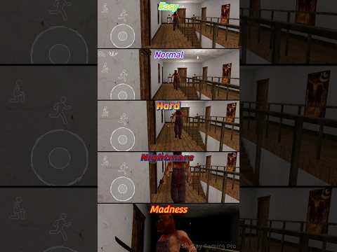 Head Horse Legacy Easy Vs Normal Vs Hard Vs Nighmare Vs Madeness #Shorts