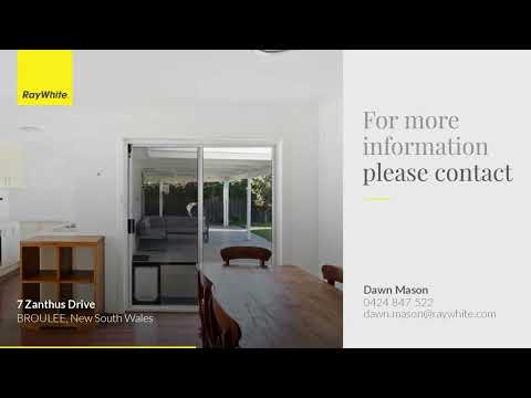 7 Zanthus Drive, Broulee, NSW 2537, 4 Bedrooms, 2 Bathrooms, House