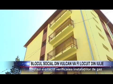 BLOCUL SOCIAL DIN VULCAN VA FI LOCUIT DIN IULIE