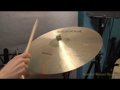 Istanbul Mehmet Traditional Medium Ride 22" sound demo!