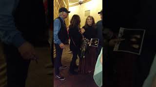 The Cowsills with fans at the Bob Hope Theatre