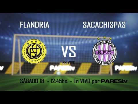 PROMO | Flandria vs Sacachispas | Sábado 12.45 hs.