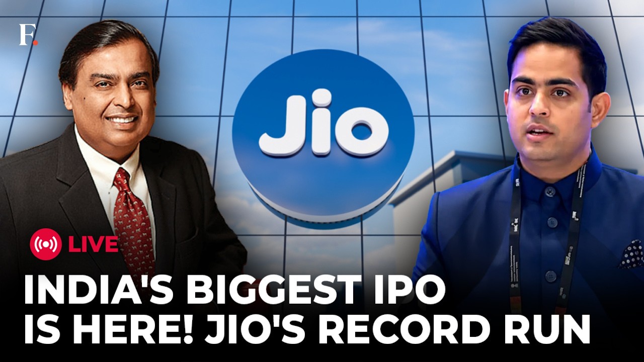 JIO IPO LIVE: India's Biggest-Ever IPO Set To Raise ₹30,200+ Crore; RIL Shares Skyrocket