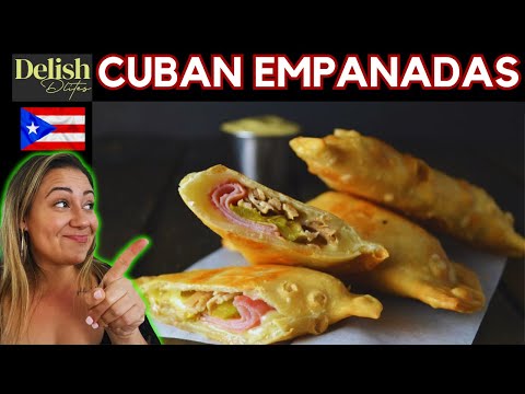 CUBAN SANDWICH EMPANADAS | Delish D'Lites | Fusion Dishes