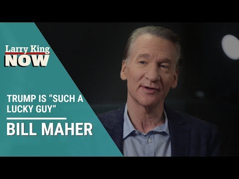 Bill Maher Says Trump is “Such a Lucky Guy”