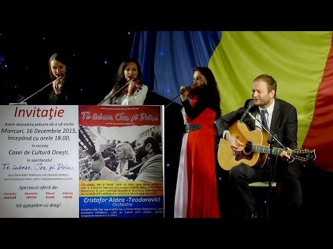 Cristofor Aldea-Teodorovici la Onesti