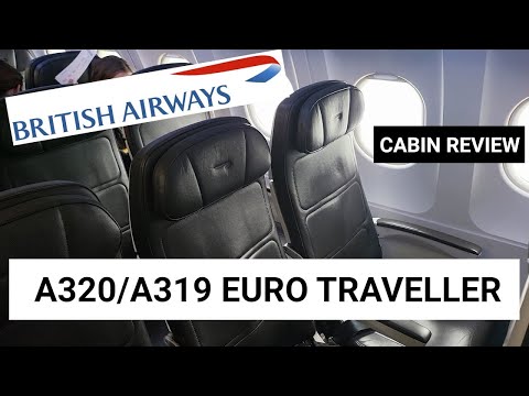 BA's Euro Traveller Economy Class - A320 and A319 compared!