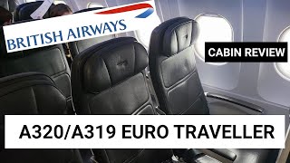 BA's Euro Traveller Economy Class - A320 and A319 compared!
