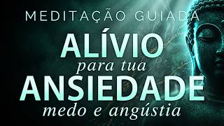 MEDITAÇÃO GUIADA para DORMIR – SEJA LIVRE DA ANSIDADE, MEDO e ANGÚSTIA (Tela escura, ASMR)