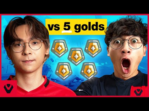2v5ing Gold Players in Valorant - Epic Comeback!