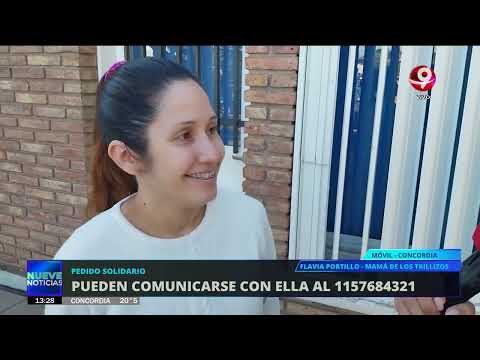 Trillizos de Feliciano: la mamá continúa en el Hospital Masvernat junto a sus bebés