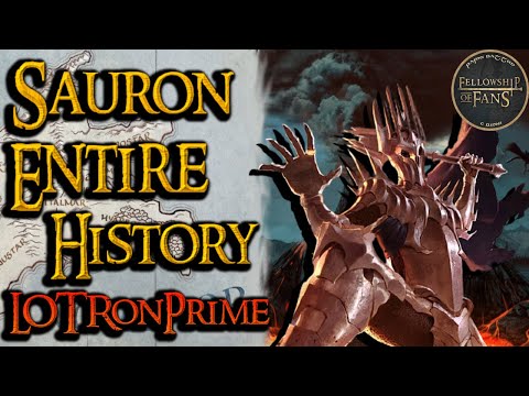 SAURON Entire Second Age History for Amazon's The Lord of The Rings on Prime