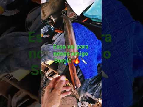 Faca feita de sabre 4mm vejam, vai para  alvorada do Oeste RO.🔥🔪