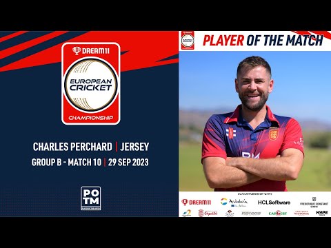 POTM: C.Perchard - JSY vs CRO | Highlights | Dream11 ECC23 | 29 Sep 2023 | ECC23.024