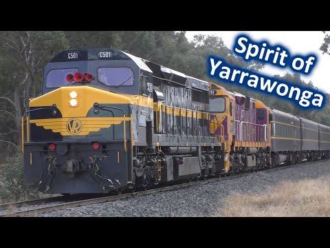 SRHC C501 on the Spirit of Yarrawonga! Yarrawonga - Benalla