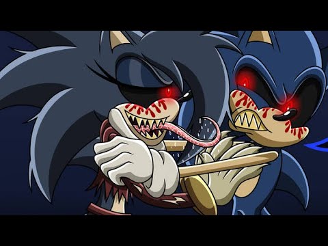 Sonica Exe pesters Sonic Exe (Sonic the Hedgehog Comic Dub)