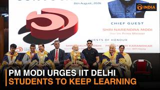 PM Modi addresses IIT Delhi Convocation Ceremony & more news | DD India Newshour | 9 PM IST