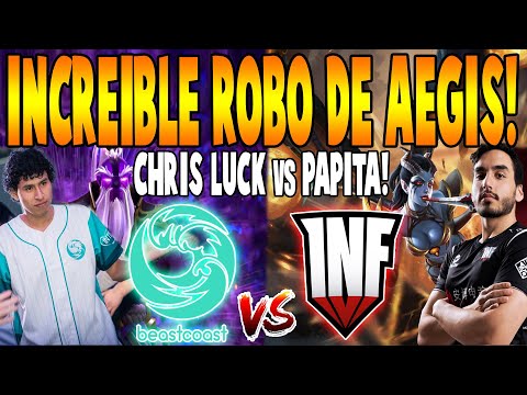 BEASTCOAST vs INFAMOUS [BO2] - Increíble Robo de Aegis + Voltis - The Great American Rivalry DOTA 2