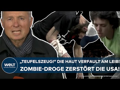 FENTANYL: "Teufelszeug!" Die Haut und die Muskeln verfaulen am Körper! Zombie-Droge zerstört die USA
