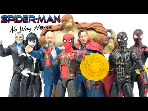 Marvel Legends SPIDER-MAN No Way Home Complete ARMADILLO BAF Wave Review