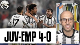 Vittoria illusoria che prolunga l'agonia ||| Avsim Post Juventus-Empoli 4-0