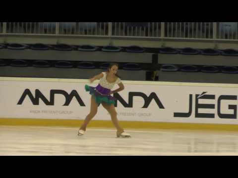 2016 Santa Claus Cup: Giorgia ZAMPIERI (ITA) - FS Junior LADIES - Short program