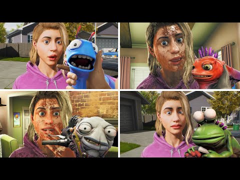 All Guns Reactions When Meeting Your Sister For First Time - High On Life 2022