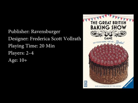 The Great British Baking Show Game