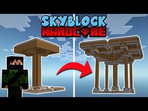 ItsMarloe - Upgrading my MOB FARM in Hardcore Minecraft Skyblock! #5