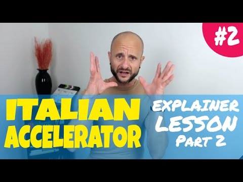 Italian Accelerator REVIEW - Episode 2 (Part 2) | Italian Conversation With English Translation