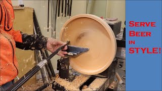 Woodturning: Classic Beer Serving Tray