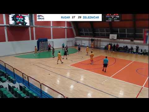 ARKUS liga 5. kolo / RK Rudar - RK Železničar 1949